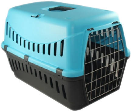 

Переноска до 4-х кг GIPSY XS Blue 39*26*25 см (дверь пластик), Синий