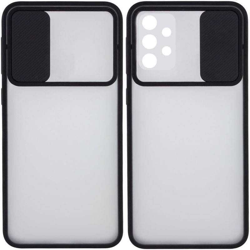 

Чехол со шторкой, защитой для камеры на Samsung Galaxy A52 / Самсунг Гелекси А52, Черный