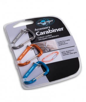 

Вспомогательный карабин Sea to Summit Accessory Carabiner 3 Pack