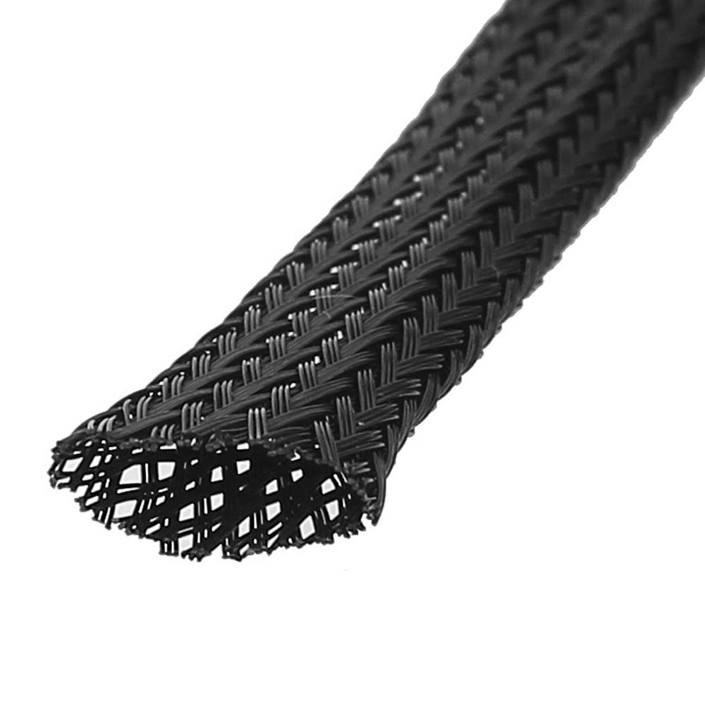 

Кабельная сетка (полиэфирная оплетка) PET, 12.0мм, черная, 1.0м