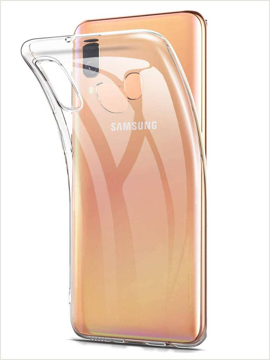 

Силиконовый прозрачный чехол для Samsung A40 \ Прозрачный чехол для Cамсунг А40 (бампер силиконовый)