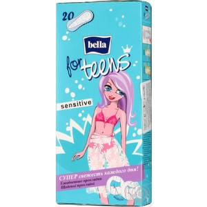 

Прокладки щоденні Bella Teens 20 шт SENSETIVE