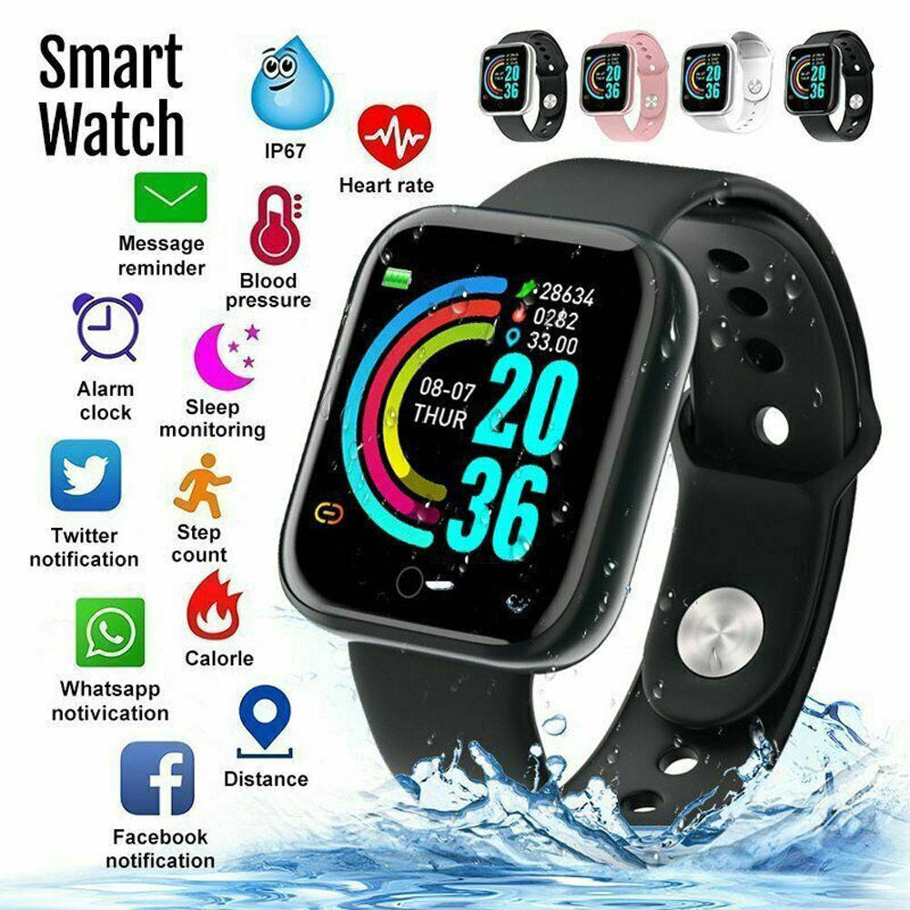 

Фитнес браслет, смарт часы умные часы Smart Bracelet D20