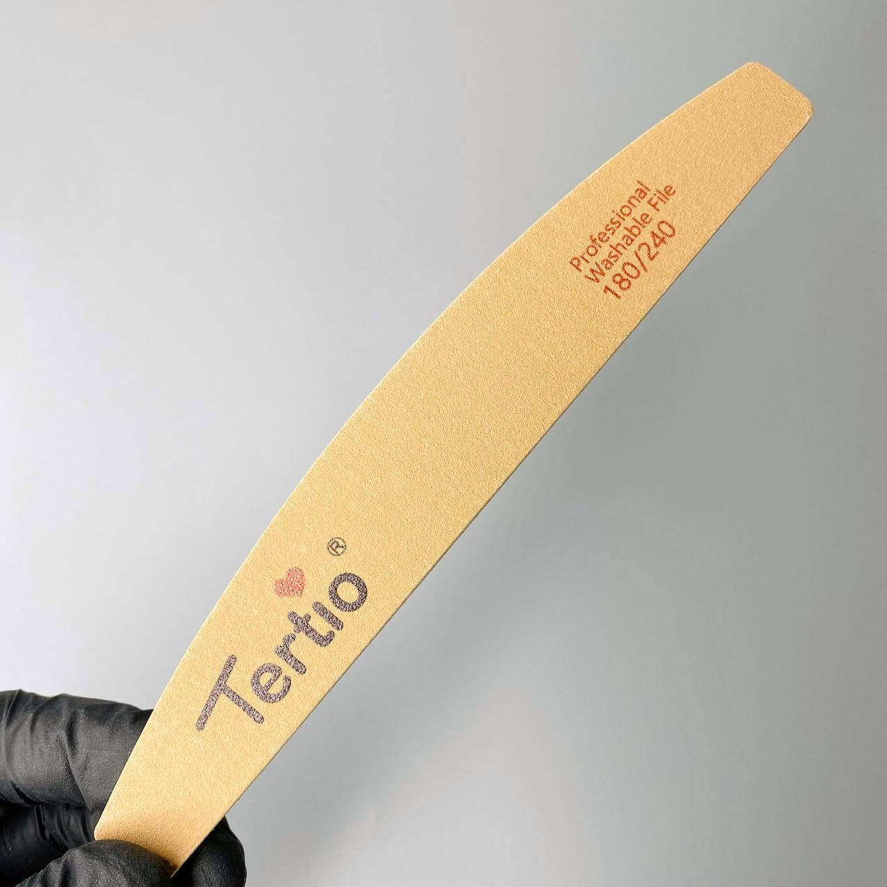 

Пилка для ногтей Tertio Brown 180/240