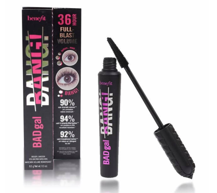 

Объемная тушь для ресниц в стиле Бенефит Benefit BADgal Bang, Об'ємна туш для вій