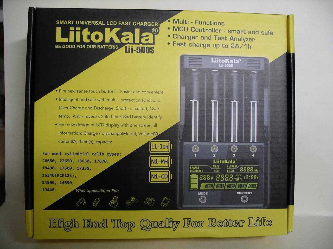 

Зарядное устройство LiitoKala lii-500s