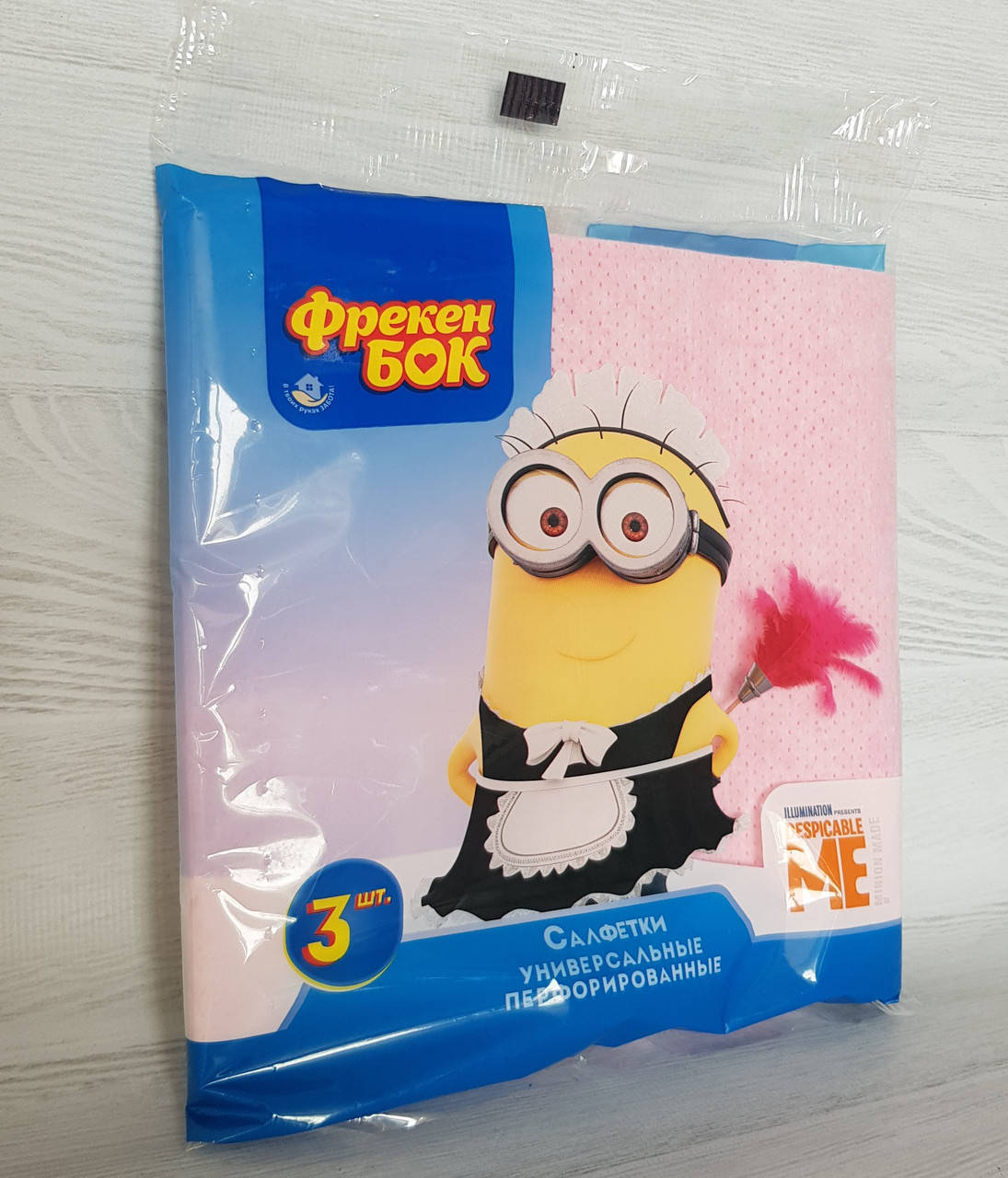 

НАБІР ГАНЧІРОК ВІСКОЗНИХ "Minions" 3шт. ФБ-18205080
