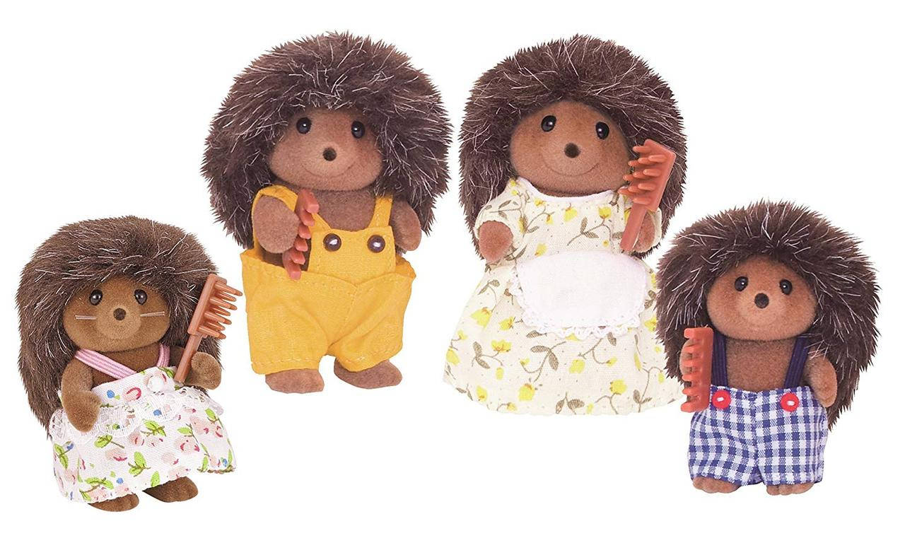 

Набор Сильваниан Фэмилис семья Ежиков Sylvanian Families Hedgehog Family