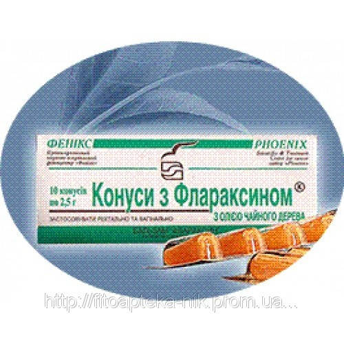 

Свечи с Флараксином + МЧД 10шт /Феникс/