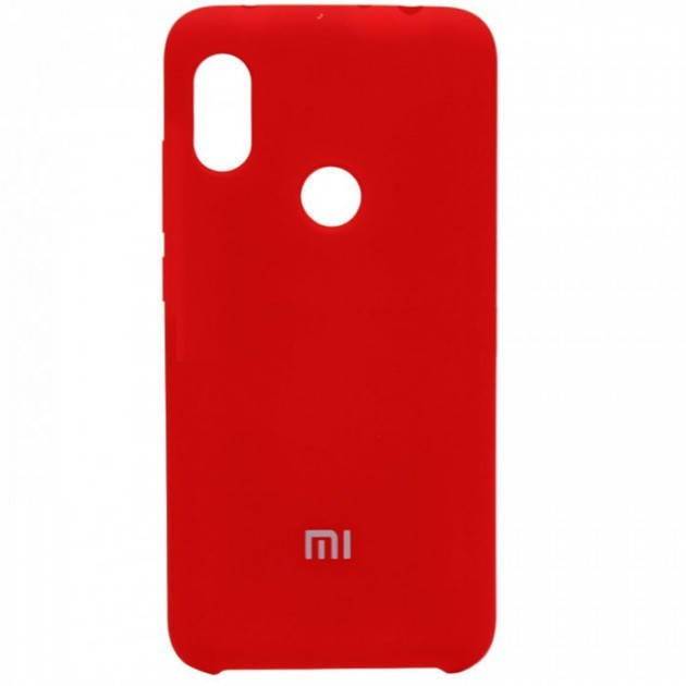 

Чехол Silicone Cover Xiaomi Redmi Note 6, Note 6 Pro красный