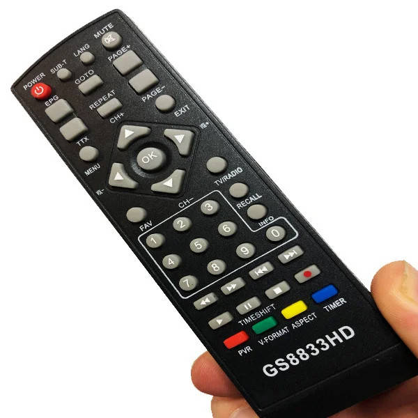 

Пульт для тюнера goldstar gs8833hd