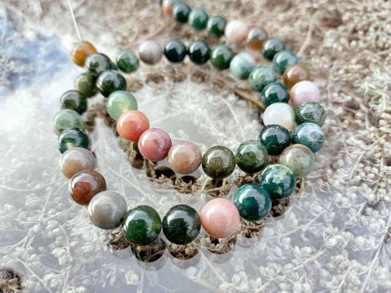 

Моховый агат 8мм