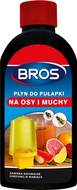 

Жидкость для ловушки от ос и мух Bros 200мл.