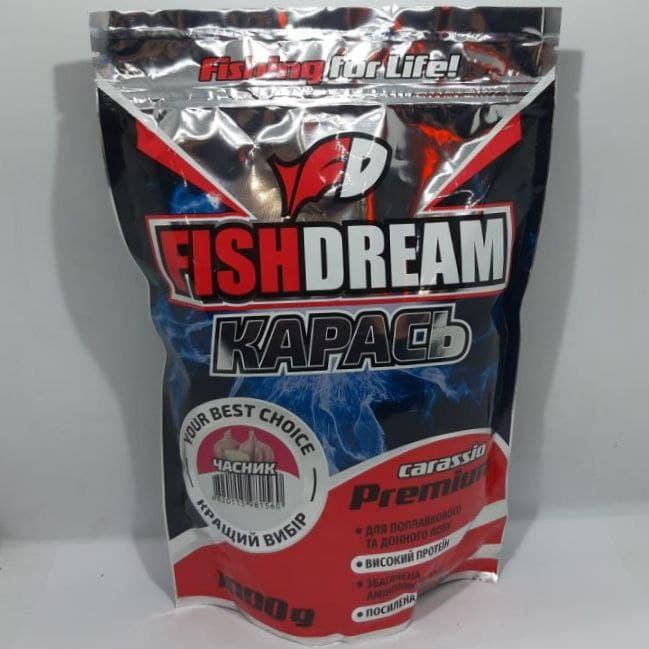 

Прикормка Fishdream Premium Карась чеснок 1 кг. Фишдрим премиум для рыбалки