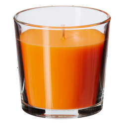 

Свеча ароматизированная SINNLIG IKEA цитрусовая 25 час. (цена за шт)