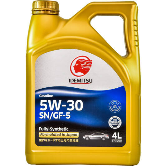 

Моторное масло Idemitsu Gasoline 5W-30 SN/GF-5 4л (30011328-746000020) ORG 30011328-746000020