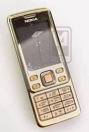 

Корпус телефона Nokia 6300, Золотой, полный комплект., Золотистый