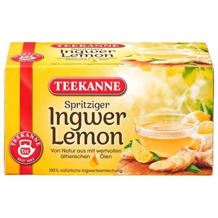 

Чай Teekanne Ingwer Lemon Имбирь Лимон 20s 35 g