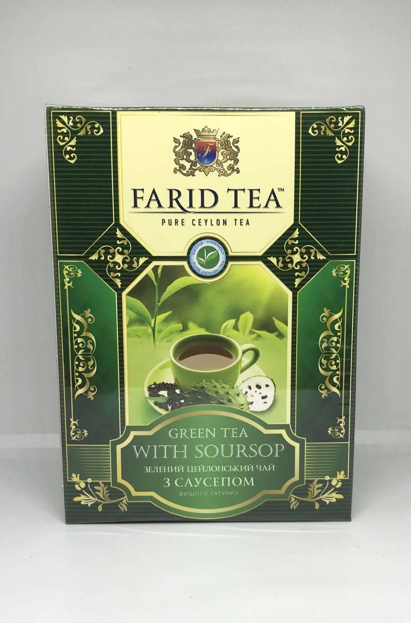 

Чай зеленый листовой Farid Tea Саусеп 100 гр.