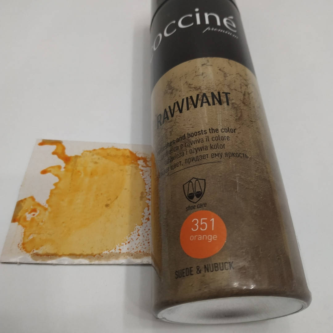 

Краска для замши нубука оранжевая Coccine 250 мл., Оранжевый