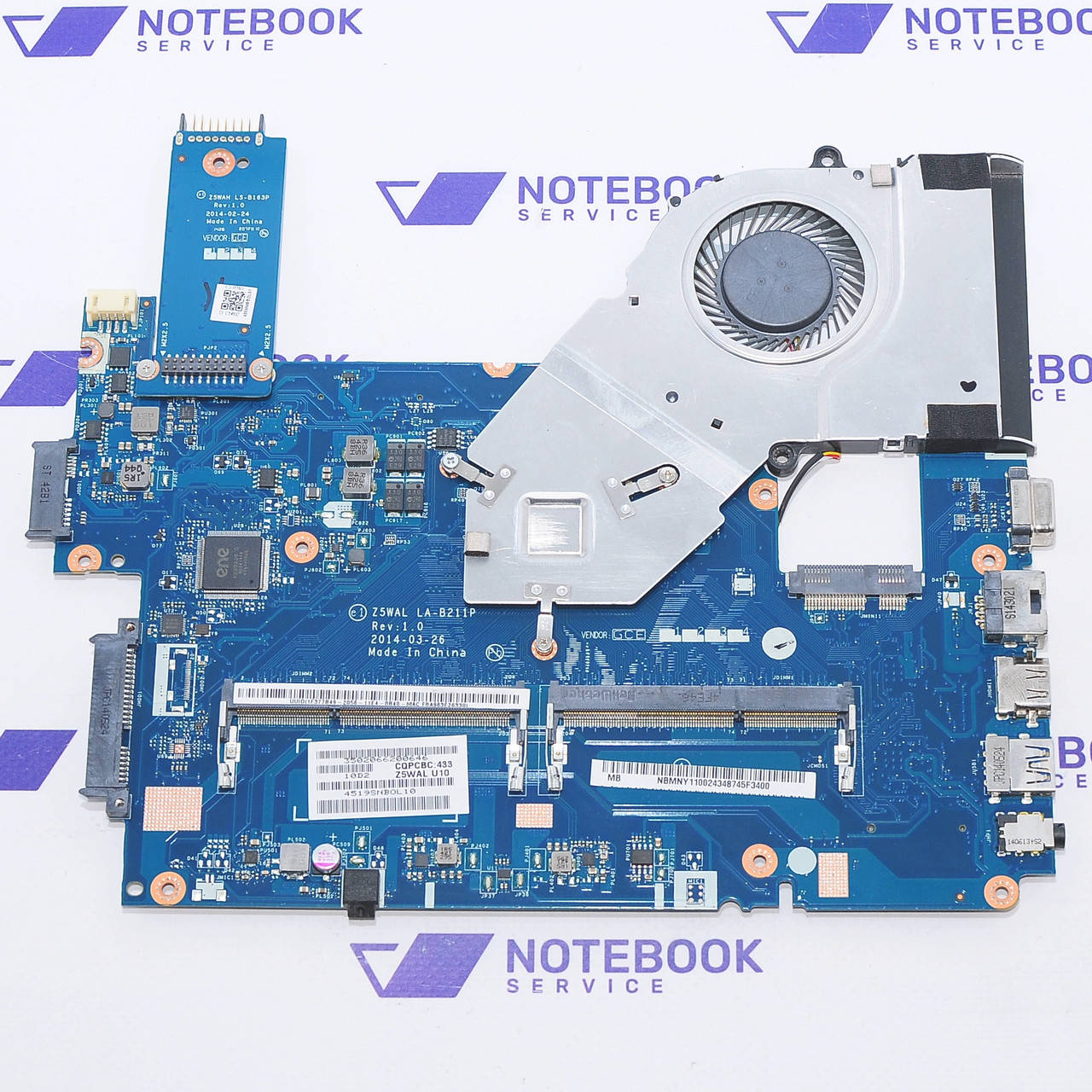 

Материнская плата Acer Aspire E5-511 Extensa 2509 (z5wal la-b211p / Celeron N2940) Гарантия