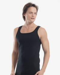 

Майка мужская чёрная A - 1015