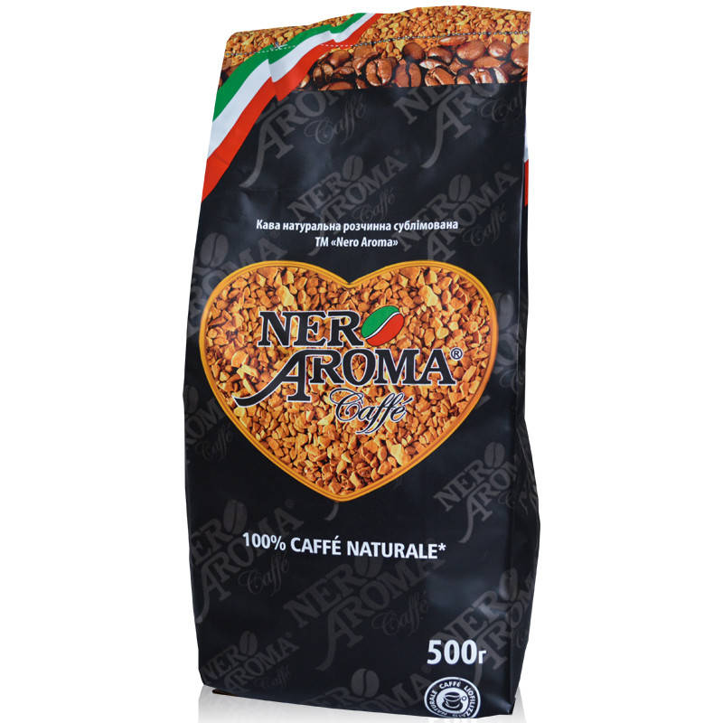 

Кофе растворимый Nero Aroma 100% арабика 500г
