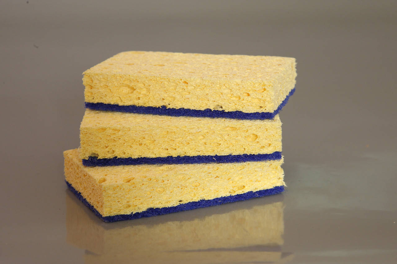 

Губка кухонна целюлозна (1 шт.), Желтый