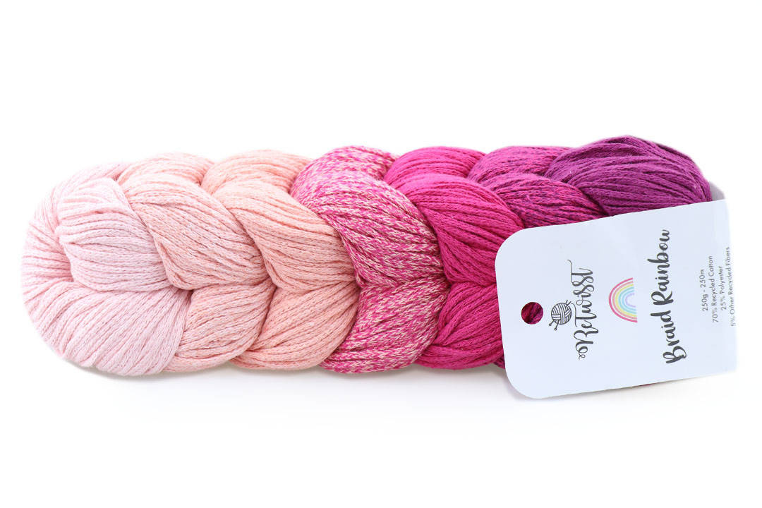 

ReTwisst Braid Rainbow, №02, Секционное крашение
