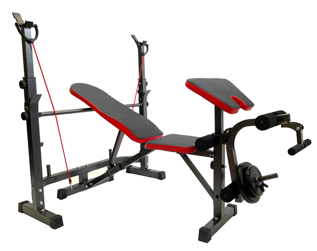 

Лавка мультифункциональная для штанги с партой Скотта 7FIT L910