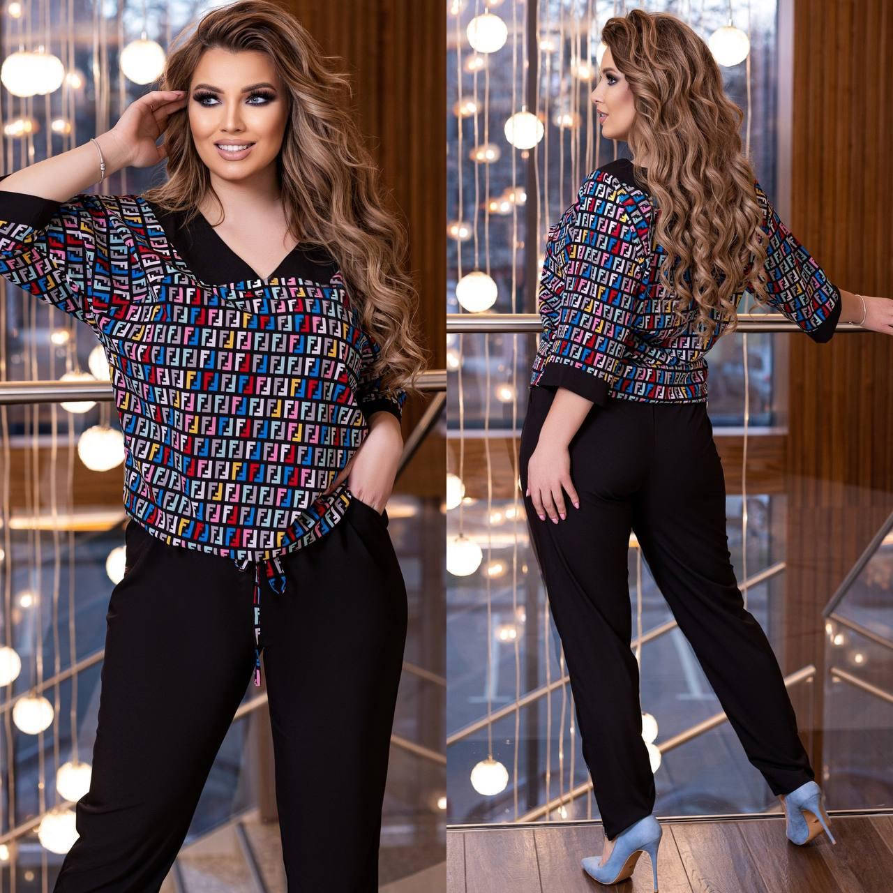 

Костюм женский софт (50-56)(2цв) "LARA-2" недорого от прямого поставщика, Разные цвета