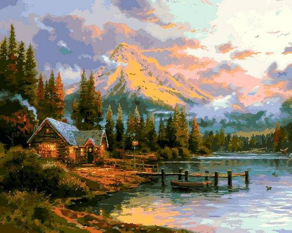 

Картины по номерам Mariposa Окончание прекрасного дня (MR-Q2250) 40 х 50 см