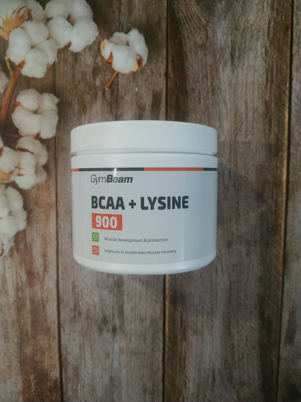 

GymBeam BCAA 900 mg + Lysine 300 tab, бцаа лизин