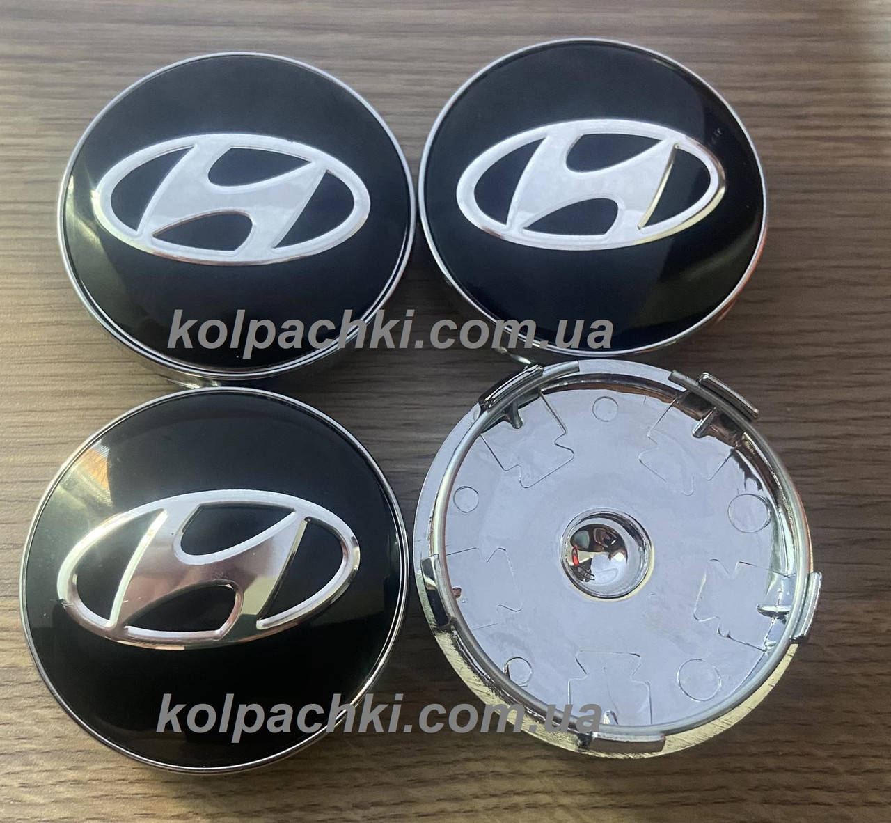 

Колпачки Hyundai 60мм 56 мм черные