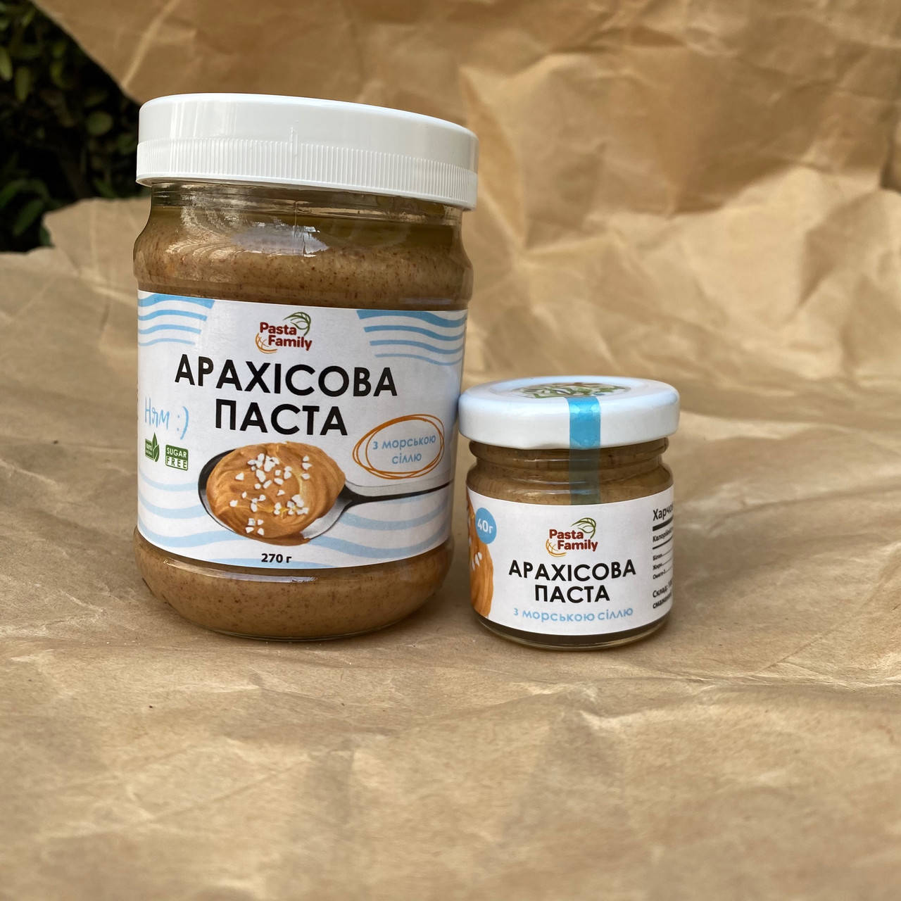 

Арахисовая паста с морской солью 500 г