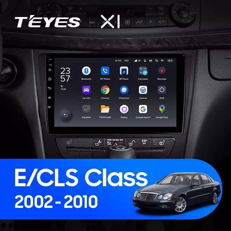 

Штатная магнитола TEYES X1 Mercedes Benz E-Class W211 CLS-Class C219 (2002-2010)
