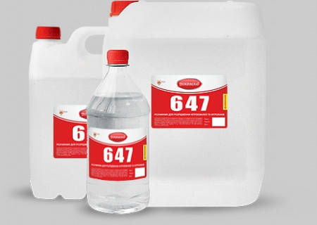 

РАСТВОРИТЕЛЬ 647 Покраско 1л