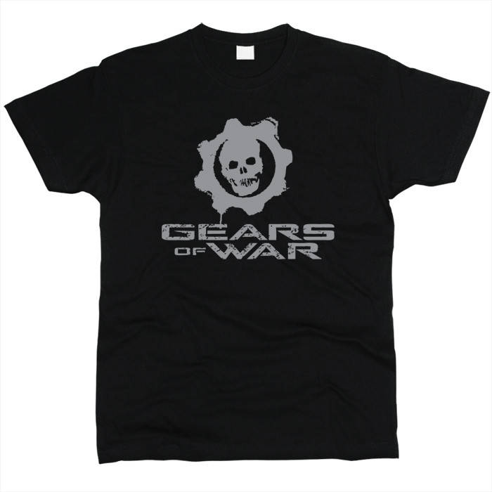 

Gears Of War 01 Футболка мужская XXL, Черный