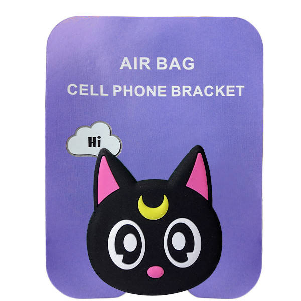

Попсокет для смартфона PopSocket подставка держатель для телефона moon cat