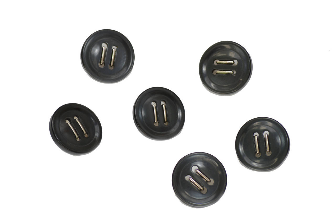 

Пуговица пластиковая 8169, черная, 27 мм, Черный