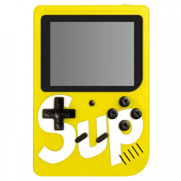 

Портативная приставка Sup Game Box с джойстиком для второго игрока yellow, Желтый