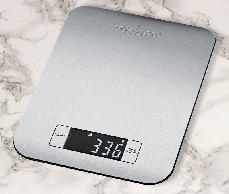 

Электронные кухонные весы Profi Cook PC-KW 1061, Нержавеющая сталь