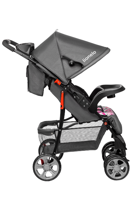 

Прогулочная коляска Lionelo EMMA PLUS PINK SCANDI, Польша, Серый, Розовый