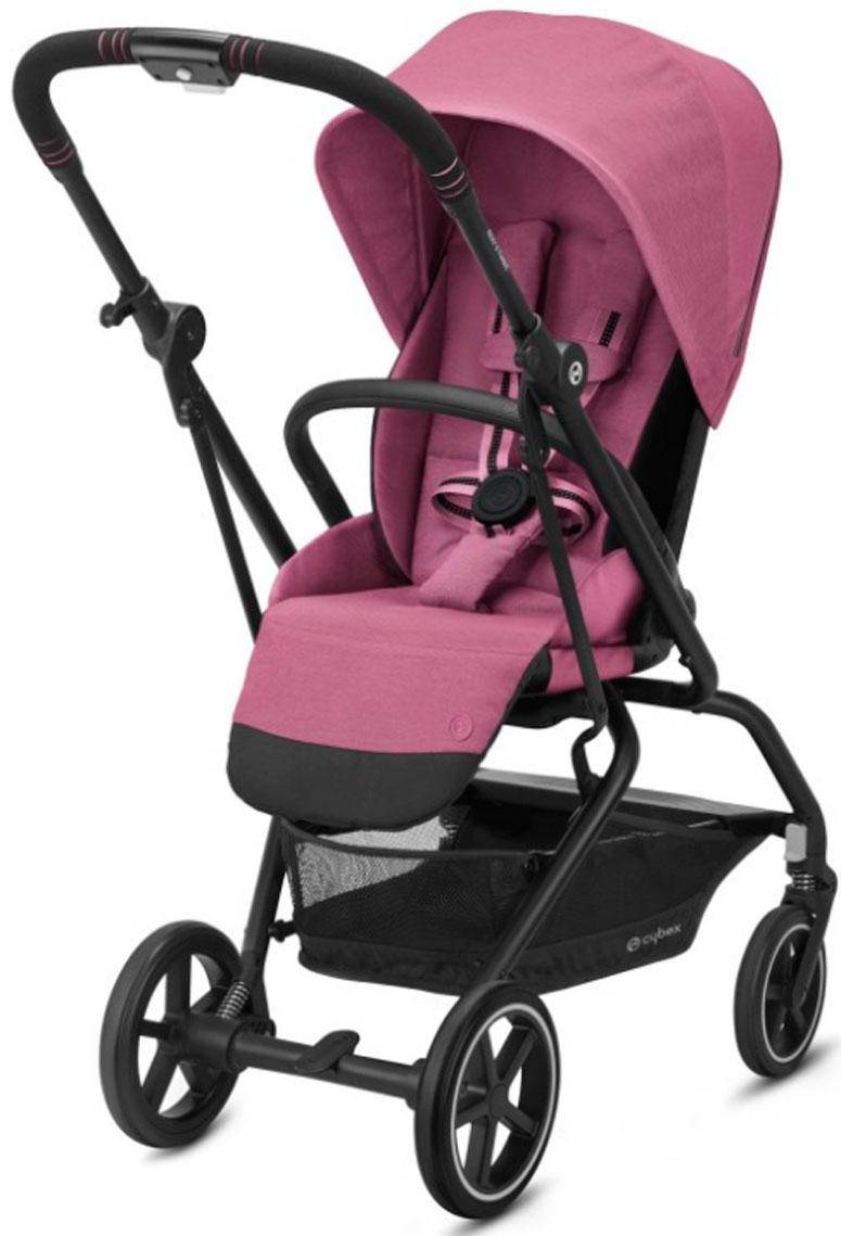 

Коляска Cybex Eezy S Twist+ 2 BLK B Magnolia Pink purple (з бампером), Розовый