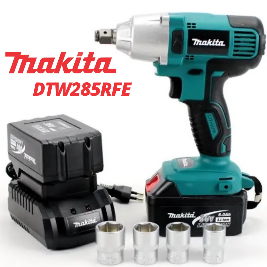 

Гайковерт Makita DTW285RFE 36V 6A/h Li-Ion Аккумуляторный винтоверт Макита 36В
