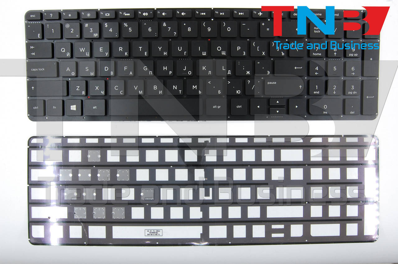 

Клавиатура HP Pavilion 15Z-P без рамки с подсветкой, Черный