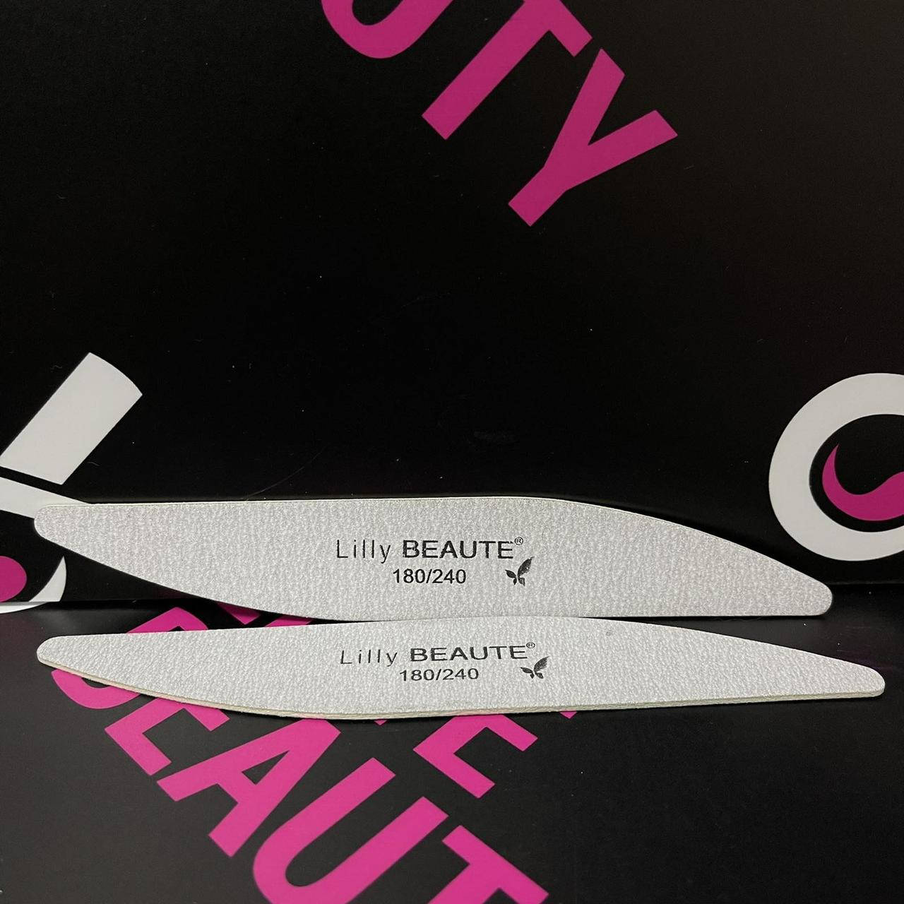 

Пилочка-бумеранг (банан) для ногтей Lilly Beaute 180/240