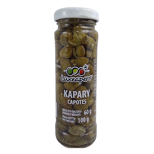 

Каперси Люксаперс малі Luxeapers 60/100g 12шт/ящ (Код : 00-00000334)