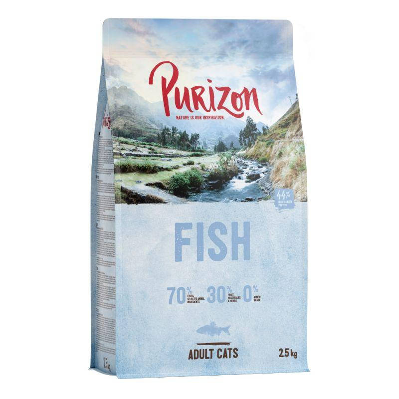 

Purizon Adult сухой беззерновой корм для кошек с рыбой (2.5кг)