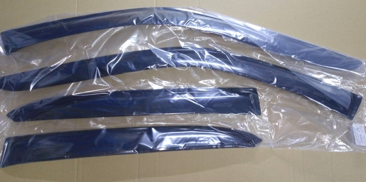 

Ветровики окон Джили СК Geely CK, Otaka (дефлекторы) 4шт самоклеющиеся